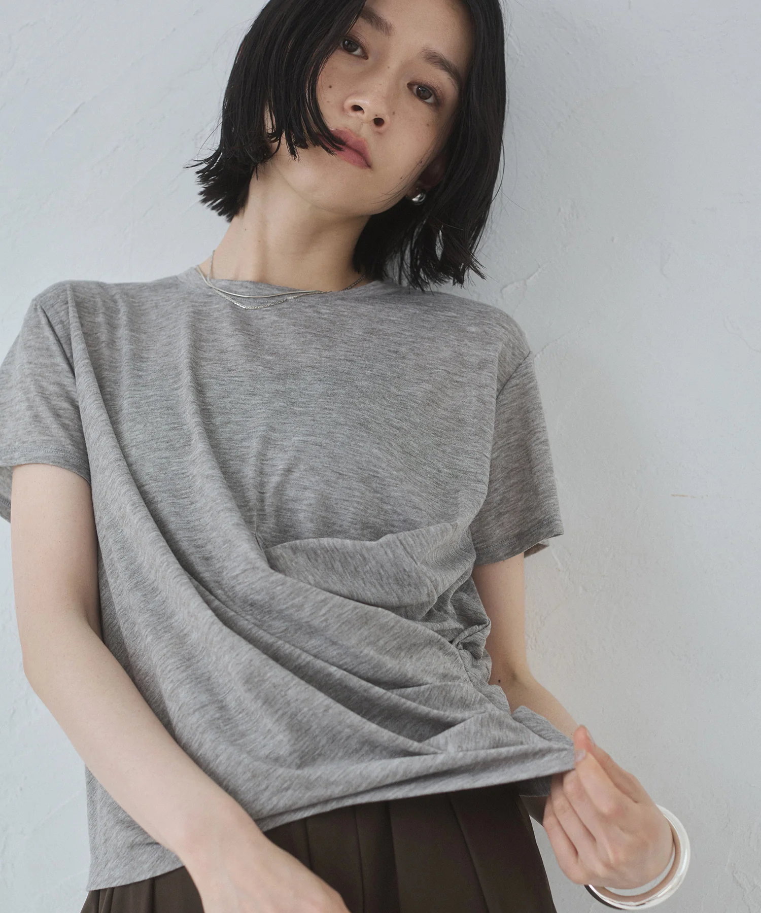 ドレープ デザイントップス